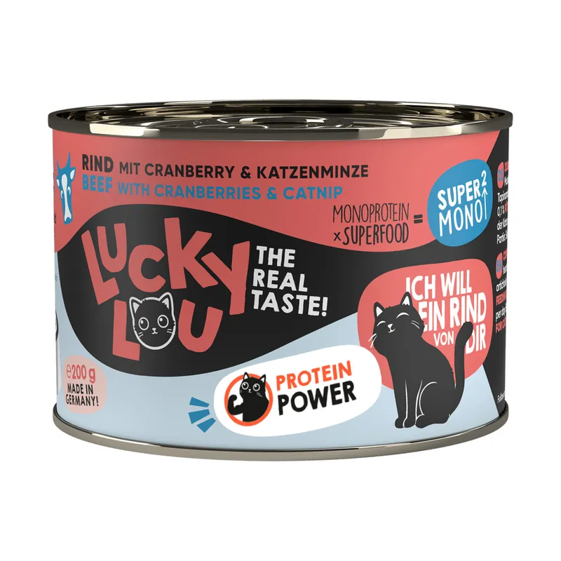 Versand Am Gleichen Tag Lucky Lou SuperMono Rind 200 g